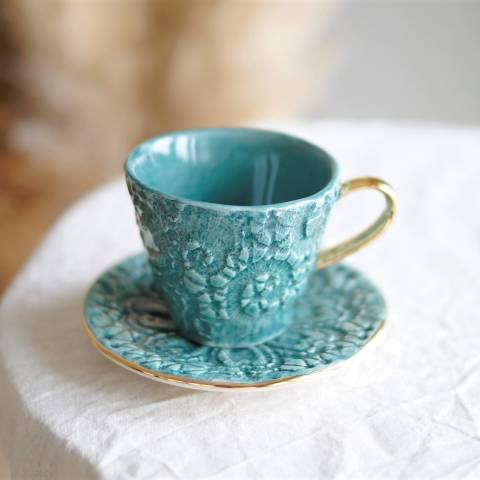 Grace espresso cup&saucer